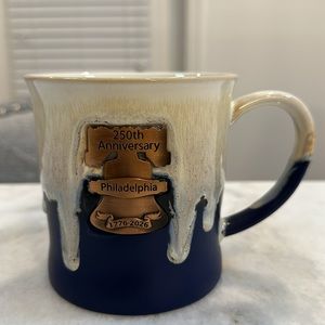 United States of America 250th Anniversary Philadelphia Bell Ceramic Mug - NWOT